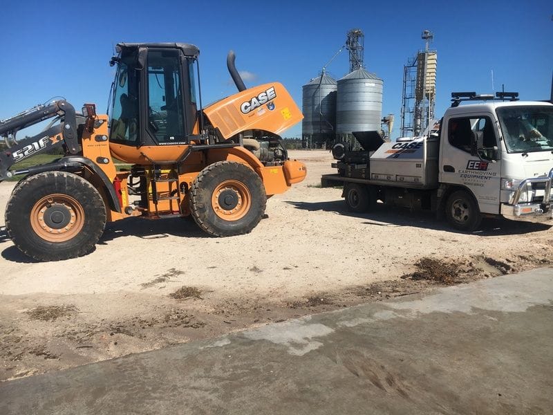 Our Field Service team on site with MDH Feedlot